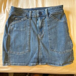 American Eagle Blue Denim Skirt